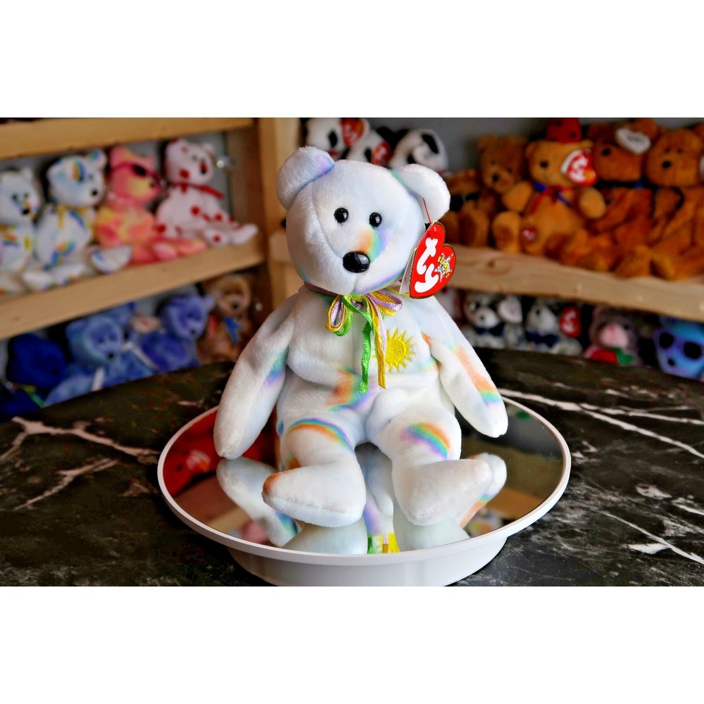 TY Beanie Baby - Cheery the Sunshine Bear | MWMT | Vintage | Rare